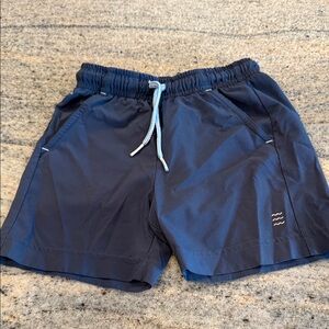 Free fly youth dusty blue breeze Shorts with Drawstring